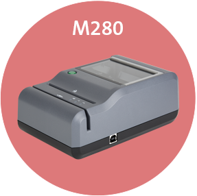 E-Seek M280 Flatbed ID Scanner & 2D Barcode Reader